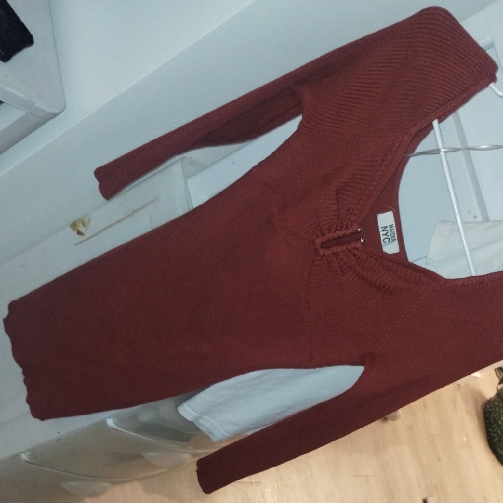 Women's Rust Sweater